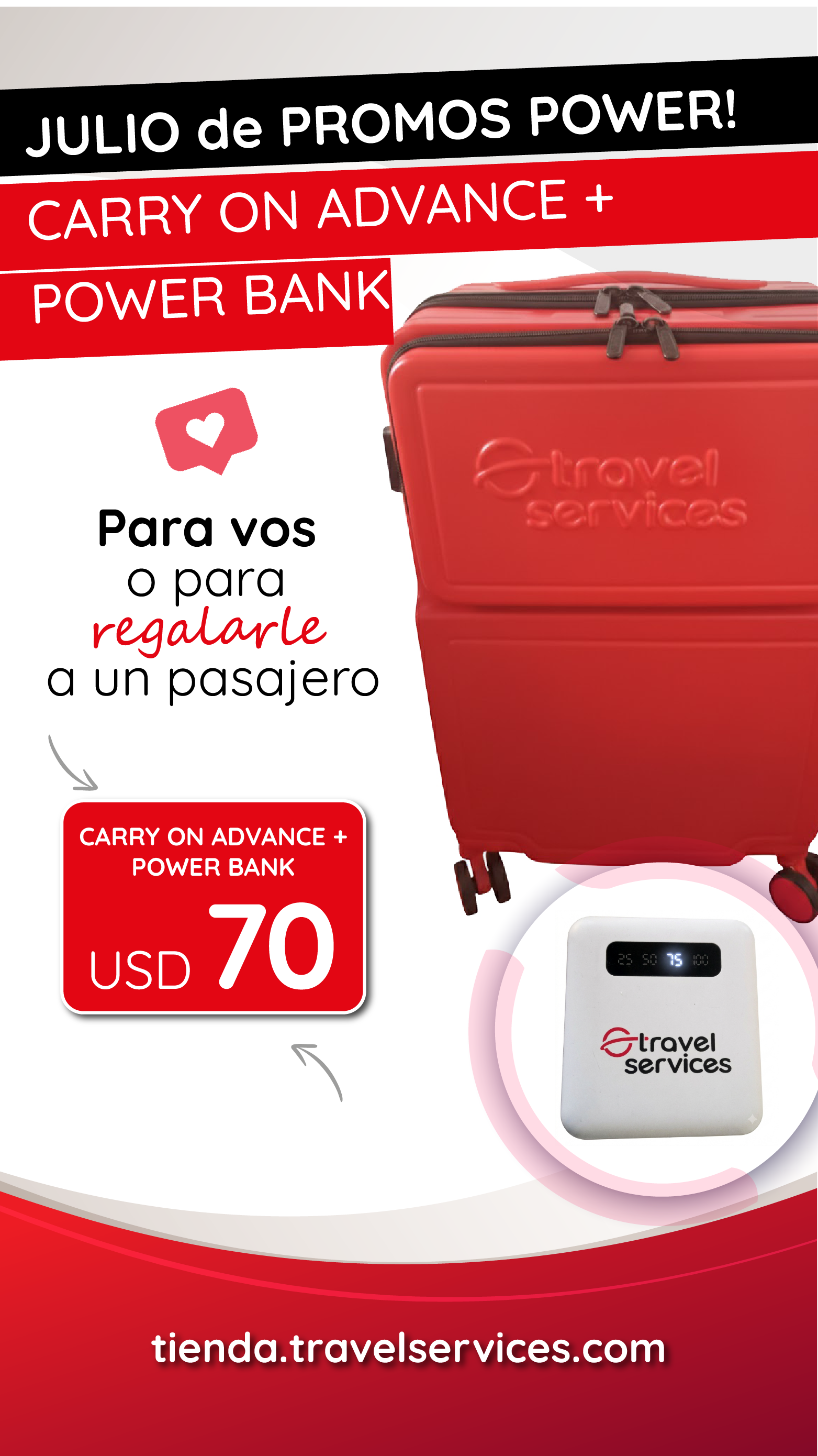 Foto de Carry on Advance + Power Bank