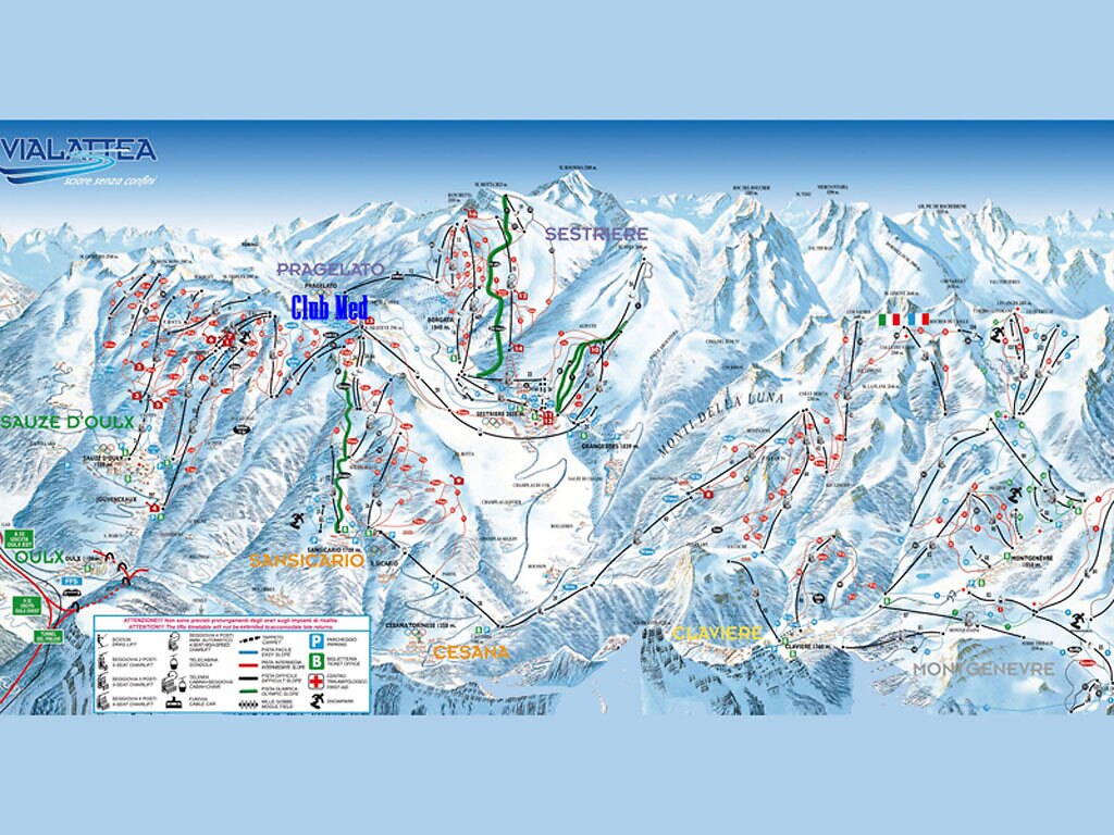 Foto de Ski en Italia Pragelato 