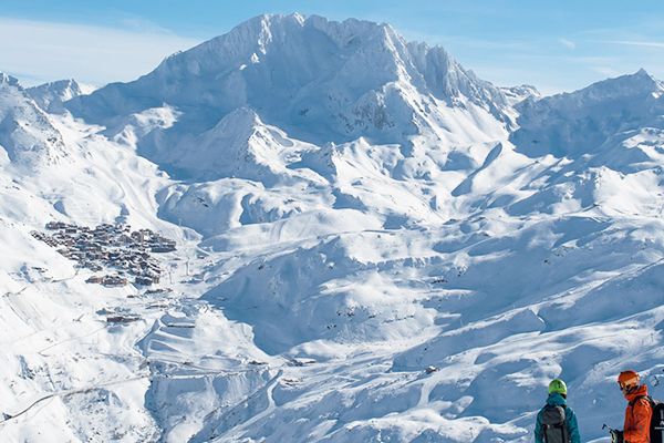 Raquetas de nieve en Val Thorens : la montaña en invierno